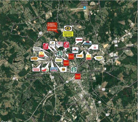 1807 Cokesbury Rd , Greenwood , SC 29648